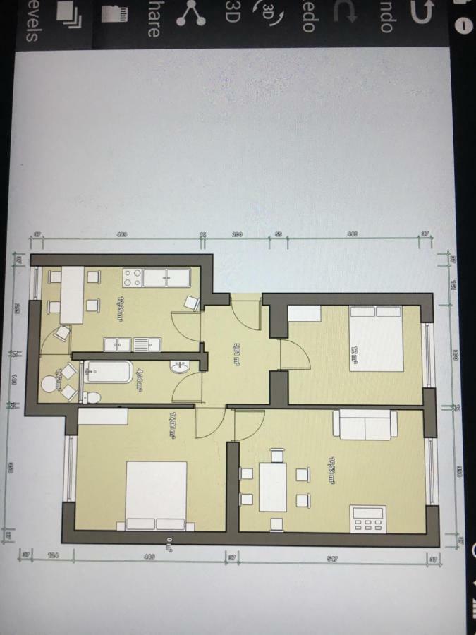 Ferienwohnung In Erfurt Mit Kleinem Balkon, 2 Schlafzimmer 외부 사진